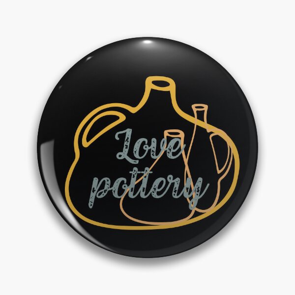 Item preview, Love pottery designed and sold by AnulaArt.