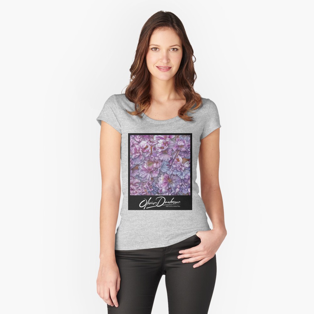 Aperçu de l'œuvre T-shirt échancré créée et vendue par oduchossoir.