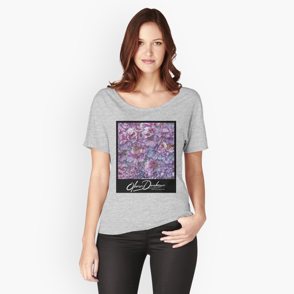 Aperçu de l'œuvre T-shirt coupe relax créée et vendue par oduchossoir.