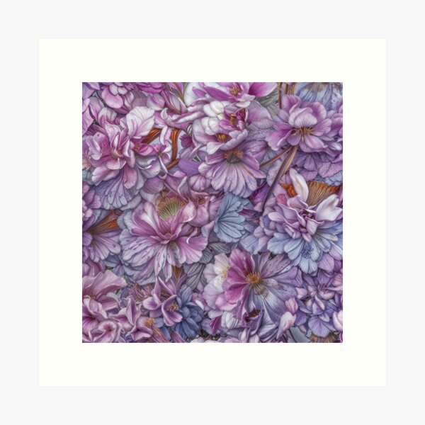 Aperçu de l'œuvre Flowers field 38 créée et vendue par olivier duchossoir.