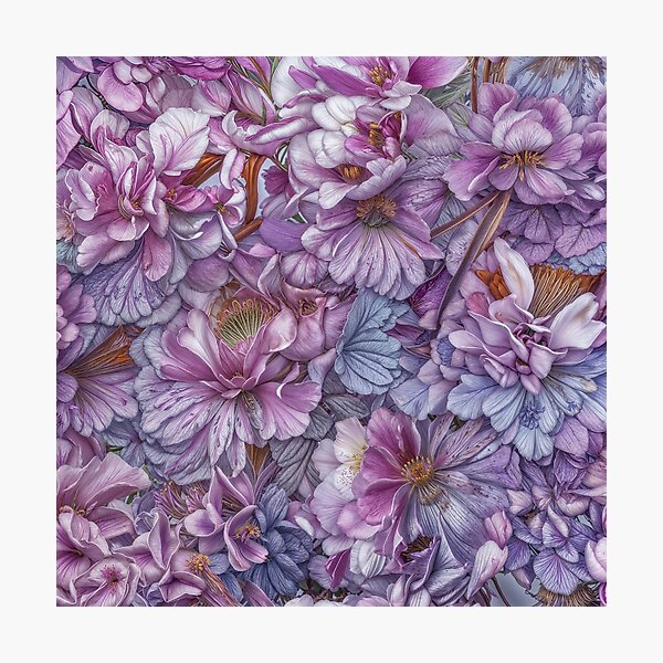 Aperçu de l'œuvre Flowers field 38 créée et vendue par olivier duchossoir.