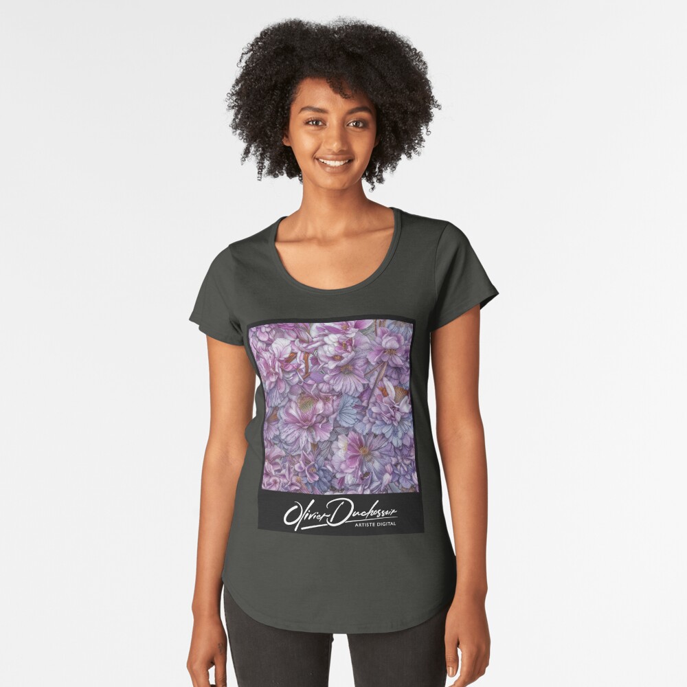 Aperçu de l'œuvre T-shirt premium échancré créée et vendue par oduchossoir.