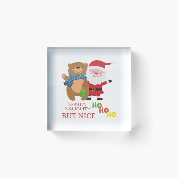 Item preview, Santa Naughty But Nice designed and sold by Quirky Dez.