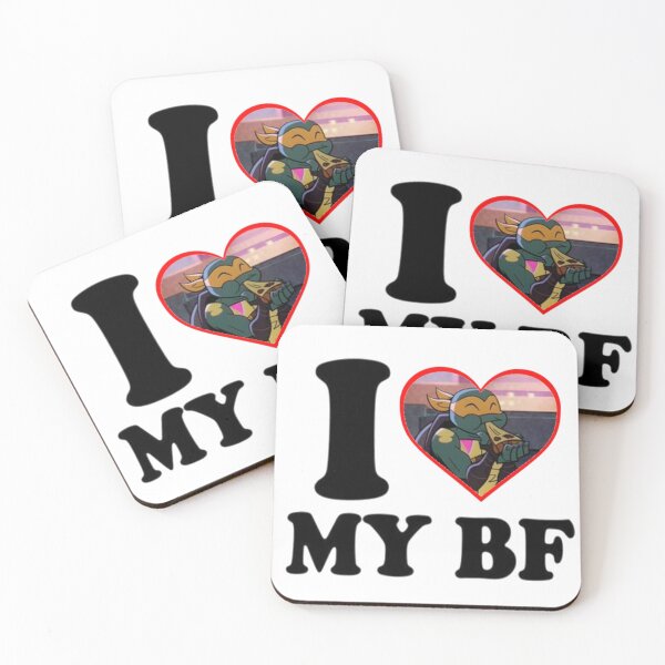 Item preview, i love my bf rise michelangelo designed and sold by rj1776.