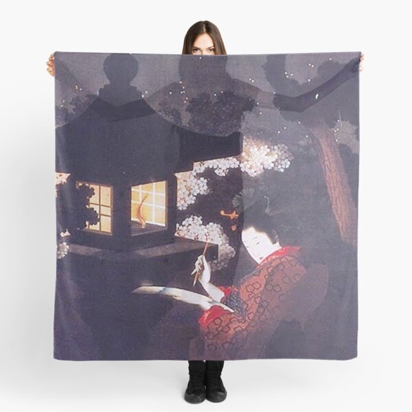 Item preview, Beautiful Japanese painting: Beauty viewing Cherry Blossoms at Night by Katsushika Oi designed and sold by neworderu2.