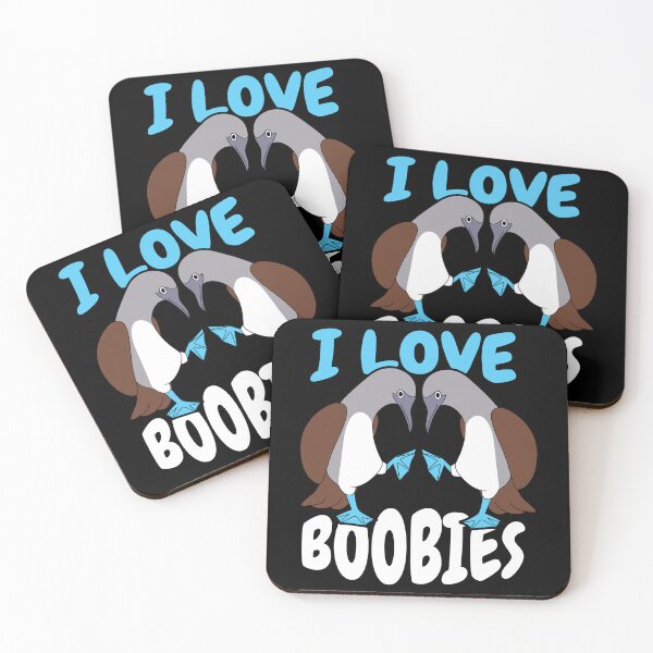 Item preview, I Love Boobies Booby Bird designed and sold by MooonTees.