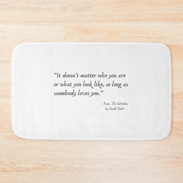 Item preview, A Quote about Love from "My Sister’s Keeper” by Roald Dahl designed and sold by Poemit.