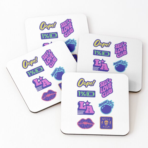 Item preview, Fun selfcare positivity graphics designed and sold by PrettyPinkSkies.