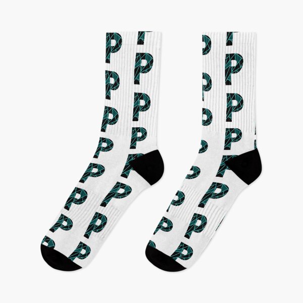 Item preview, Monogram P With Neon Blue Abstract Lines designed and sold by Coffee Lifestyle.