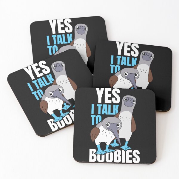 Item preview, Talk To Boobies Booby Bird designed and sold by MooonTees.