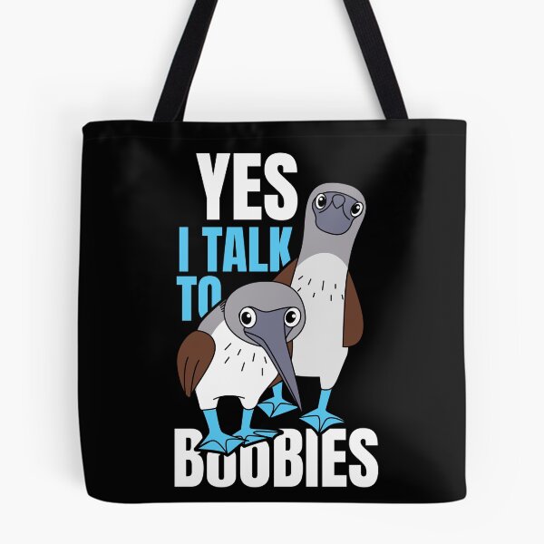 Item preview, Talk To Boobies Booby Bird designed and sold by MooonTees.