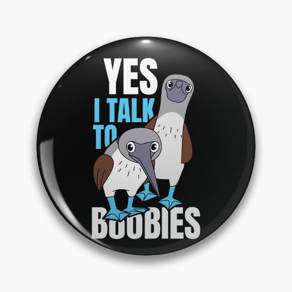 Item preview, Talk To Boobies Booby Bird designed and sold by MooonTees.