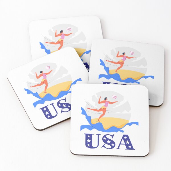 Artikelvorschau, Beachvolleyball in den USA entworfen und verkauft von Quirky Dez.