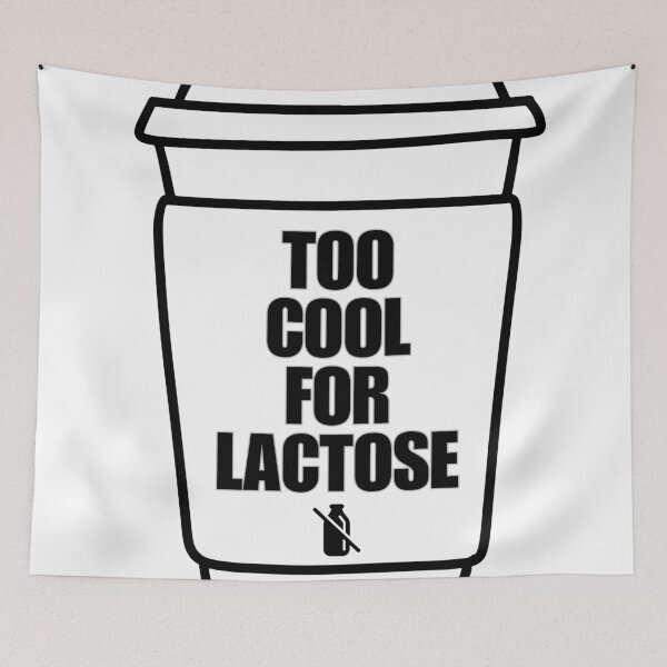 Item preview, Too Cool For Lactose, For Lactose Intolerant  designed and sold by MagdaKlosArt.