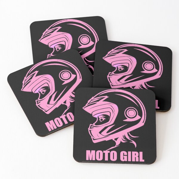 Item preview, Pink Motorcycle Girl, Woman on the motorcycle, My passion designed and sold by Cr320.