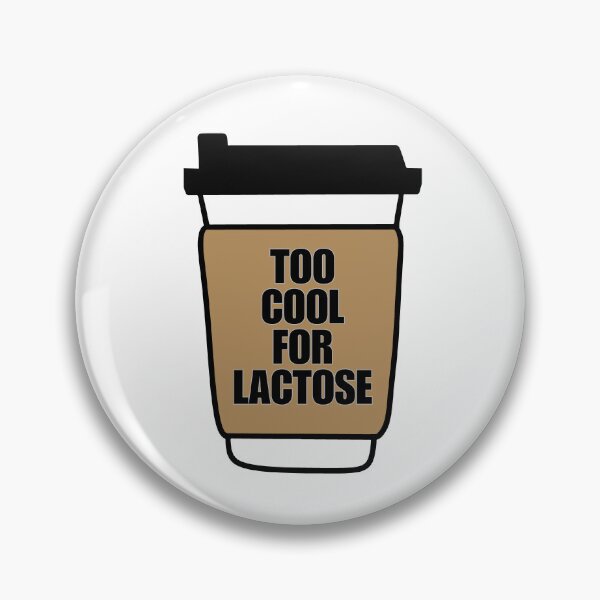 Aperçu de l'œuvre Trop frais pour le lactose, pour le café intolérant au lactose créée et vendue par MagdaKlosArt.