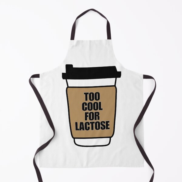 Aperçu de l'œuvre Trop frais pour le lactose, pour le café intolérant au lactose créée et vendue par MagdaKlosArt.