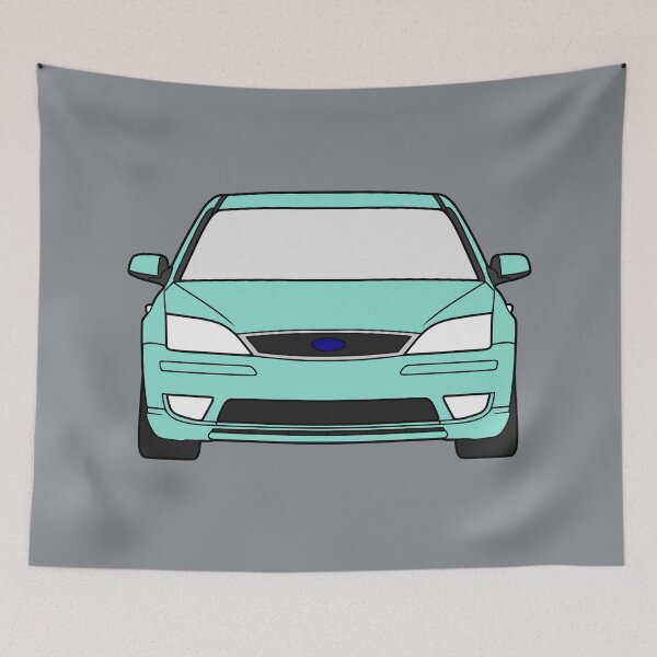 Item preview, Ford Mondeo Mk3 2003-2007 front aquamarine designed and sold by EdimDesign.
