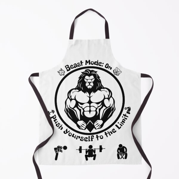 Item preview, Beast Mode: ON Push Yourself to the Limit. Vol.1 Gym. Strong. Black version. designed and sold by SpectrumFasion.