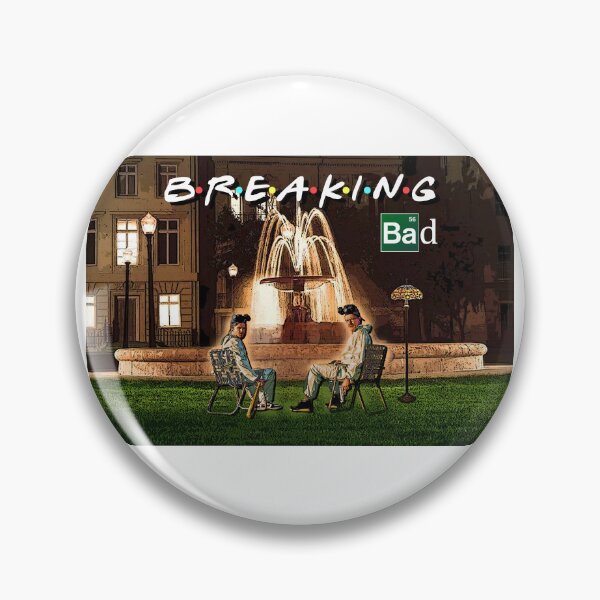 Item preview, 90's Sitcom meets Heisenberg - Breaking Friends designed and sold by brad2ecla.