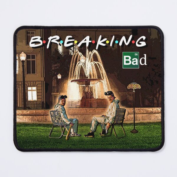 Item preview, 90's Sitcom meets Heisenberg - Breaking Friends designed and sold by brad2ecla.