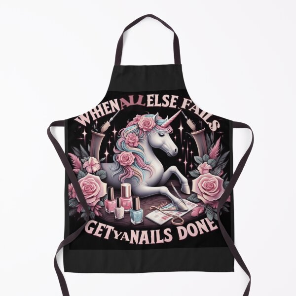 Item preview, When All Else Fails Get Your Nails Done - Unicorn Edition designed and sold by desAIgns by Rosa.