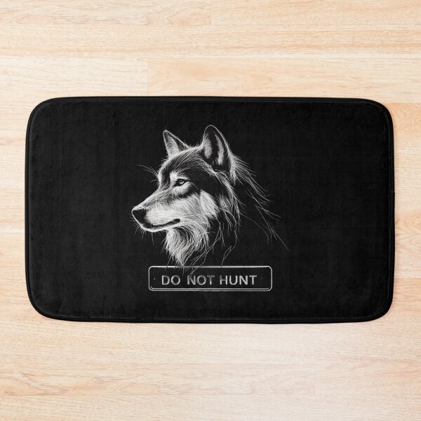 Item preview, Do not hunt, wolf, wolves, alpha, werewolf, dominant, alpha wolf, sigma, wolf 2 designed and sold by CrisMor-Art.