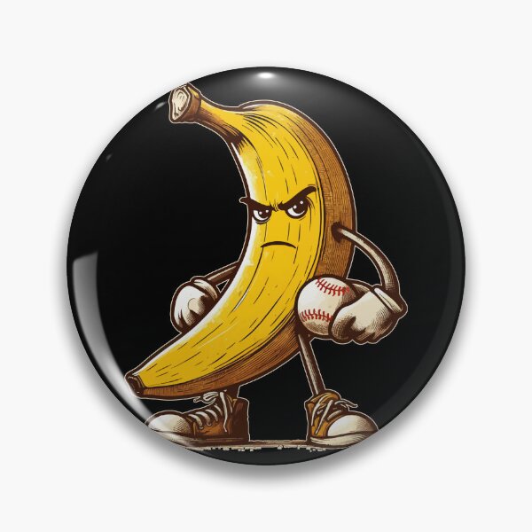 Item preview, Funny Banana Baseball designed and sold by TomFrontierArt.