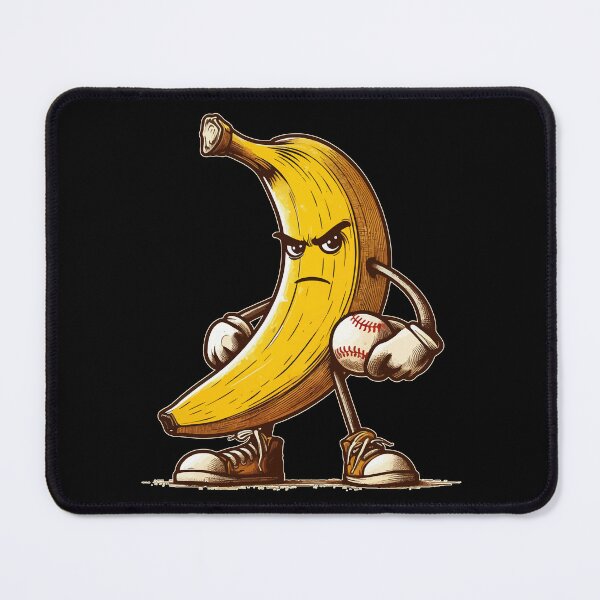 Item preview, Funny Banana Baseball designed and sold by TomFrontierArt.