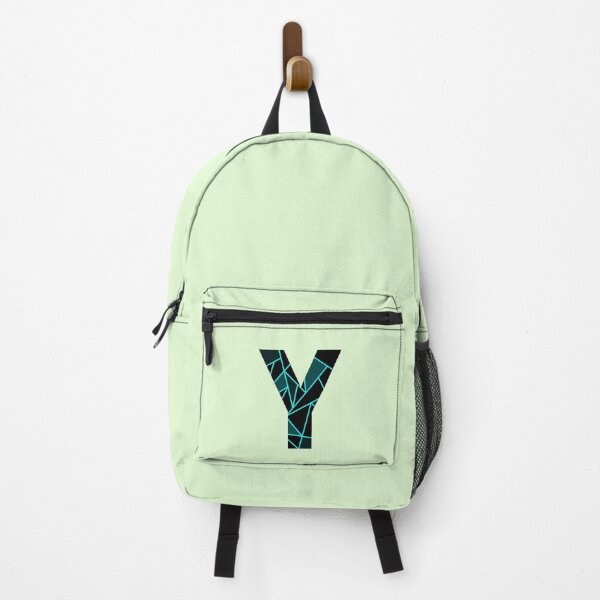 Item preview, Monogram Y With Neon Blue Abstract Lines designed and sold by Coffee Lifestyle.