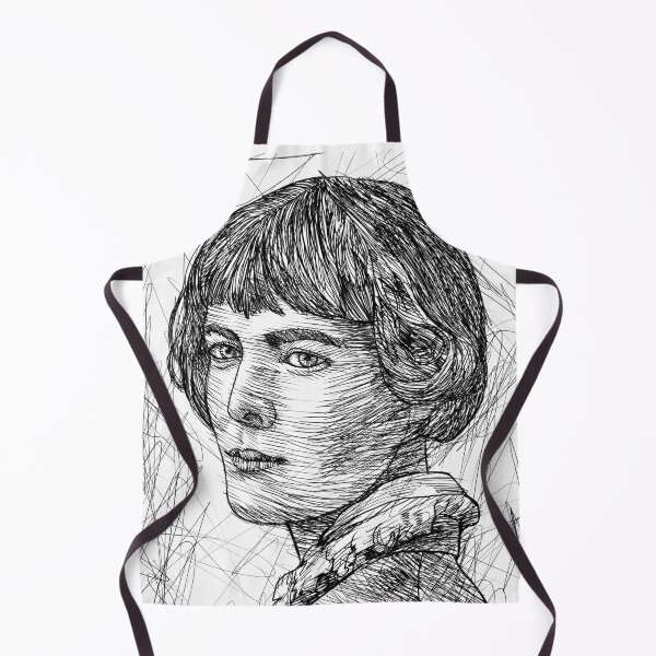 Item preview, H. D. - HILDA DOOLITTLE - ink portrait .1 designed and sold by lautir.