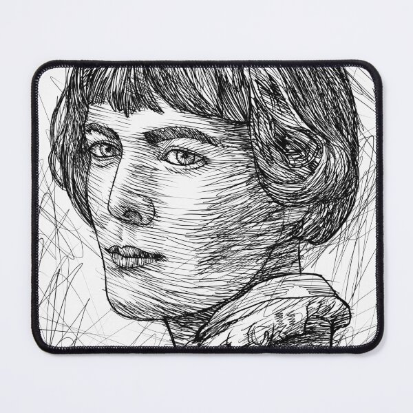 Item preview, H. D. - HILDA DOOLITTLE - ink portrait .1 designed and sold by lautir.
