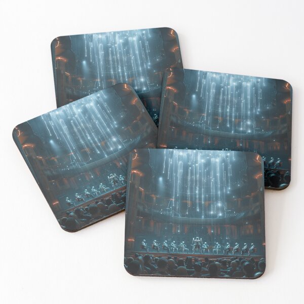 Item preview, Futuristic Orchestra Under Starry Simulation designed and sold by palmyst.
