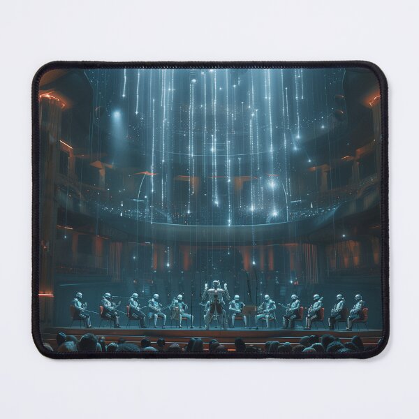Item preview, Futuristic Orchestra Under Starry Simulation designed and sold by palmyst.