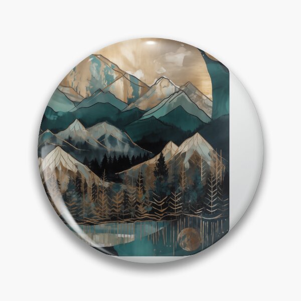 Item preview, Midnight Mountains designed and sold by landletsy.