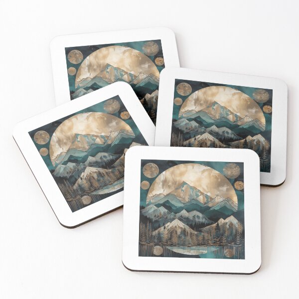 Item preview, Midnight Mountains designed and sold by landletsy.