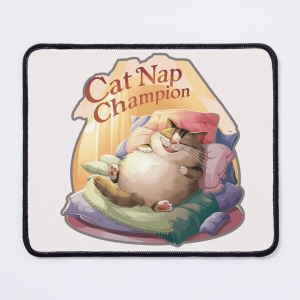 Item preview, Blissful Cat Nap Champion designed and sold by TrendyGraphTees.