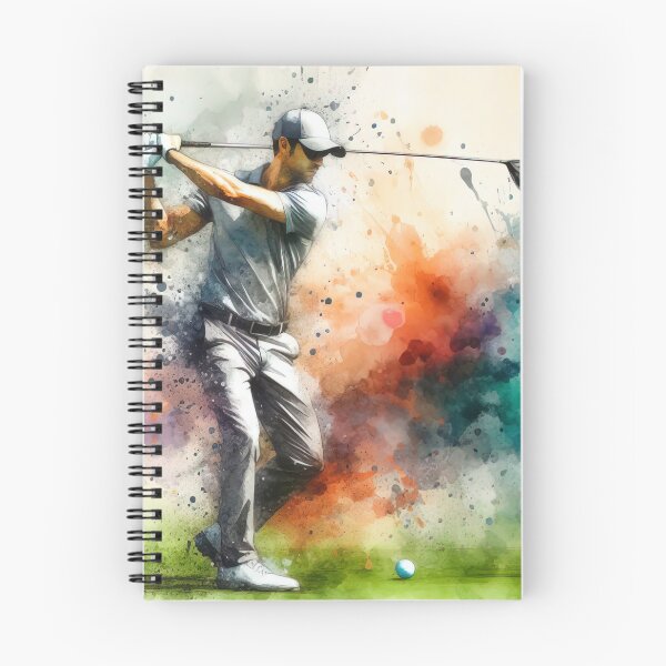Item preview,  Watercolor golf player designed and sold by paulrommer.