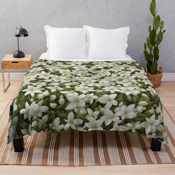 Item preview, Jasmine Flowers Abstract Small Flowers Pattern designed and sold by Uday24.