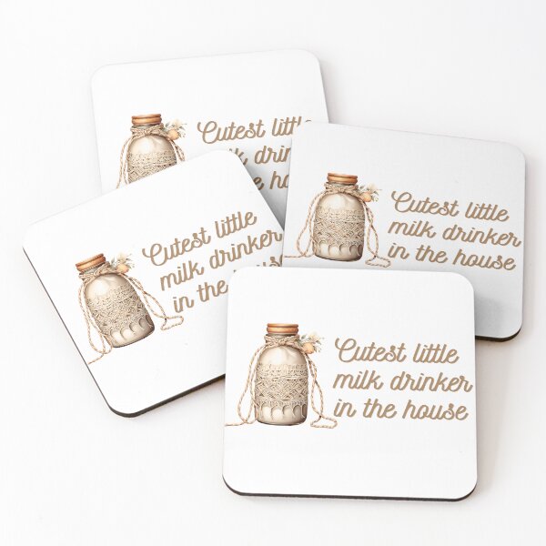 Item preview, Cutest Little Milk Drinker in the House, Sweet for Baby designed and sold by MagdaKlosArt.