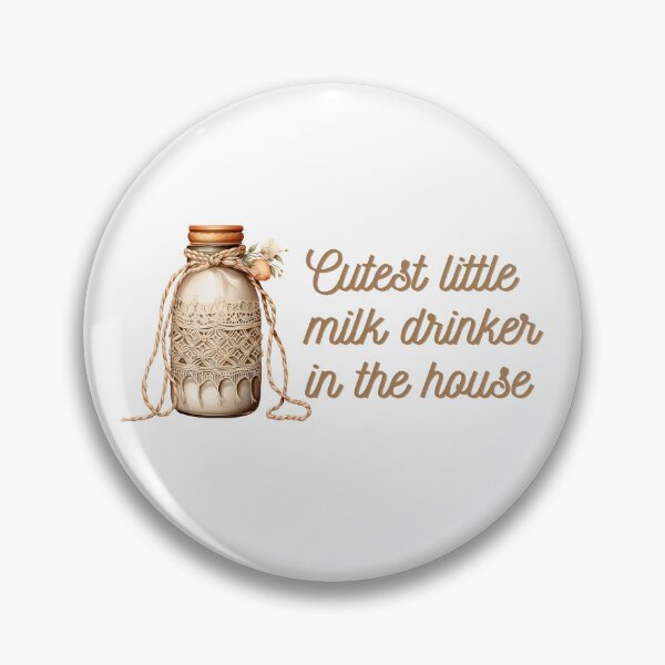 Item preview, Cutest Little Milk Drinker in the House, Sweet for Baby designed and sold by MagdaKlosArt.