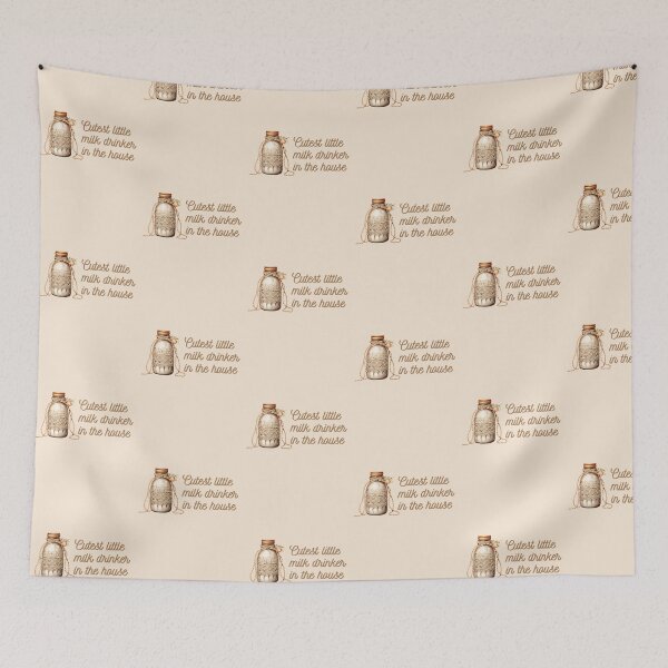 Item preview, Cutest Little Milk Drinker in the House, Sweet for Baby designed and sold by MagdaKlosArt.