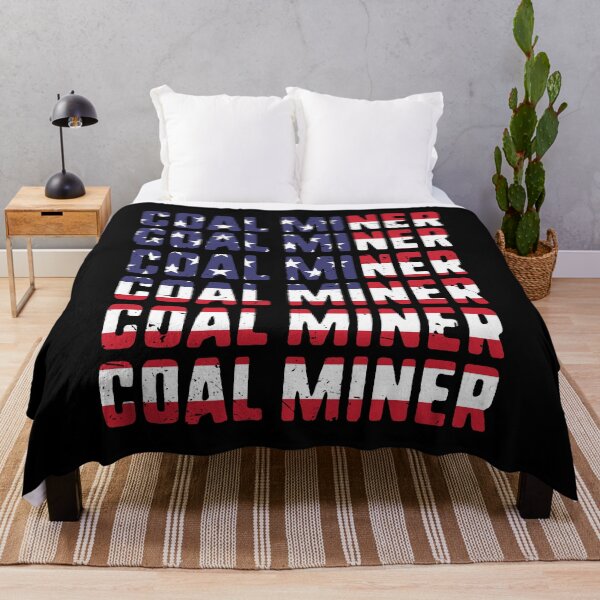 Item preview, Underground Mining - American Coal Miner Flag Men Women Funny 4th of july USA Coal Miner Lover Gift designed and sold by JUSTBEELEGANT.