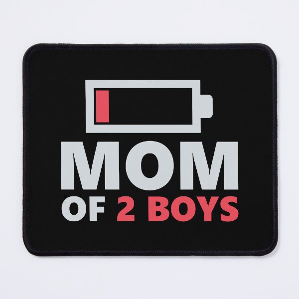 Item preview, Mom of 2 Boys from Son Mothers Day Birthday designed and sold by Slassyat.