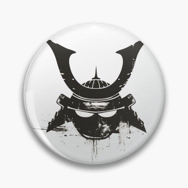 Artikelvorschau, Abstrakter Samurai-Helm in Splatter Art entworfen und verkauft von palmyst.