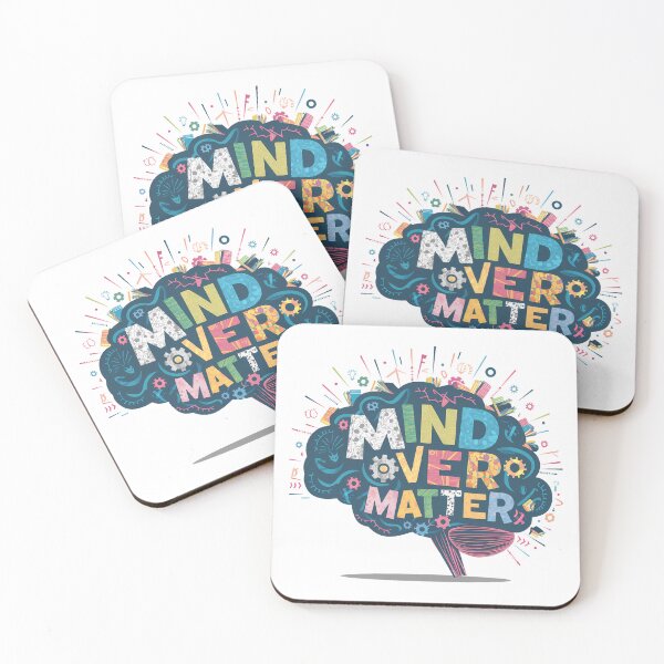Item preview, Colorful Mind Over Matter Concept	 designed and sold by TrendyGraphTees.
