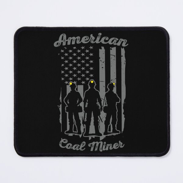 Item preview, Underground Mining - American Coal Miner Flag Men Women Funny 4th of july USA Coal Miner Lover Gift designed and sold by JUSTBEELEGANT.