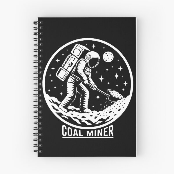 Item preview, Underground Mining - Astronaut Coal Miner Men Women Funny Fathers Day Coal Miner Lover Gift designed and sold by JUSTBEELEGANT.