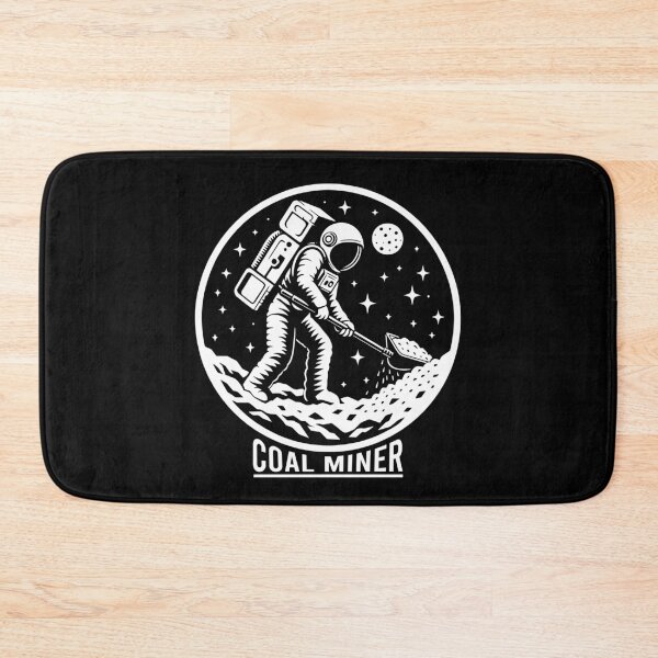 Item preview, Underground Mining - Astronaut Coal Miner Men Women Funny Fathers Day Coal Miner Lover Gift designed and sold by JUSTBEELEGANT.