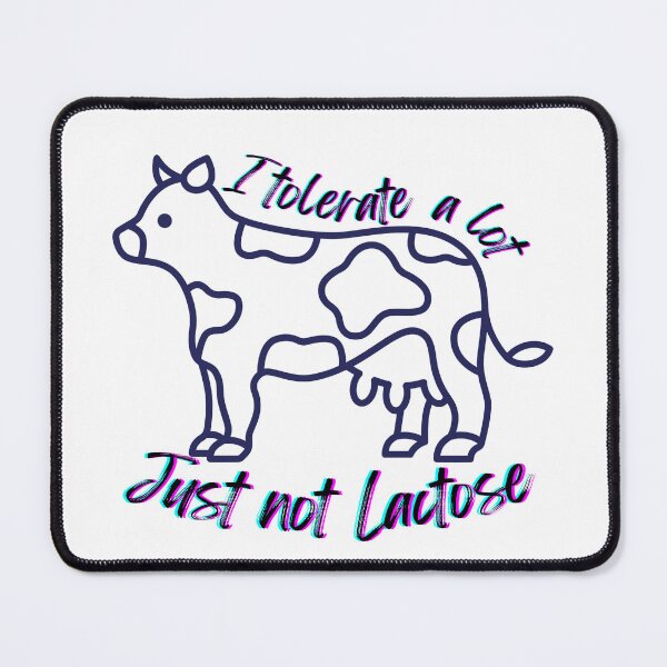 Item preview, I Tolerate A lot Just Not Lactose, Sarcastic, Meme T-shirt designed and sold by Alicja Wieczorek.